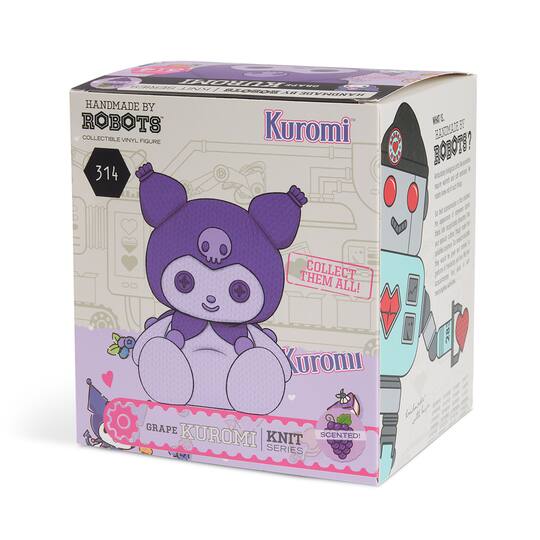 Handmade by Robots™ Hello Kitty® & Friends Kuromi No.314 Grape Scented Vinyl Figure